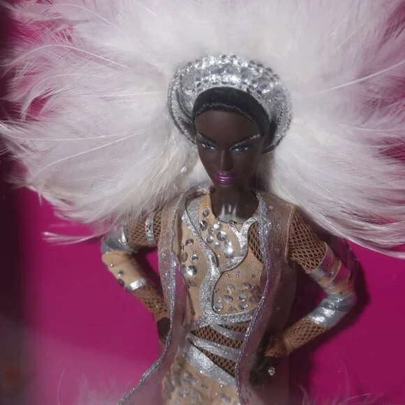 Stephen Burrows Pazette Barbie Doll - W3459 Mattel - Gold Label - Picture 2 of 10